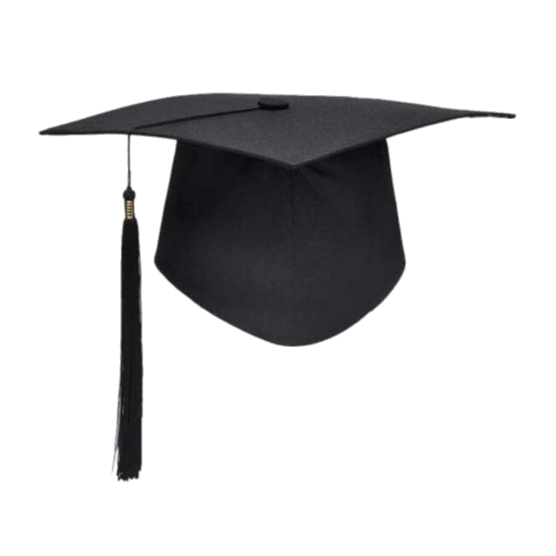 Black Graduation Hat