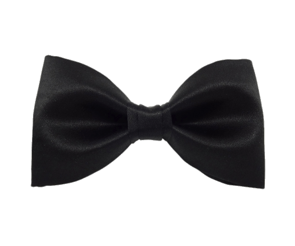 Classic Black Bow Tie