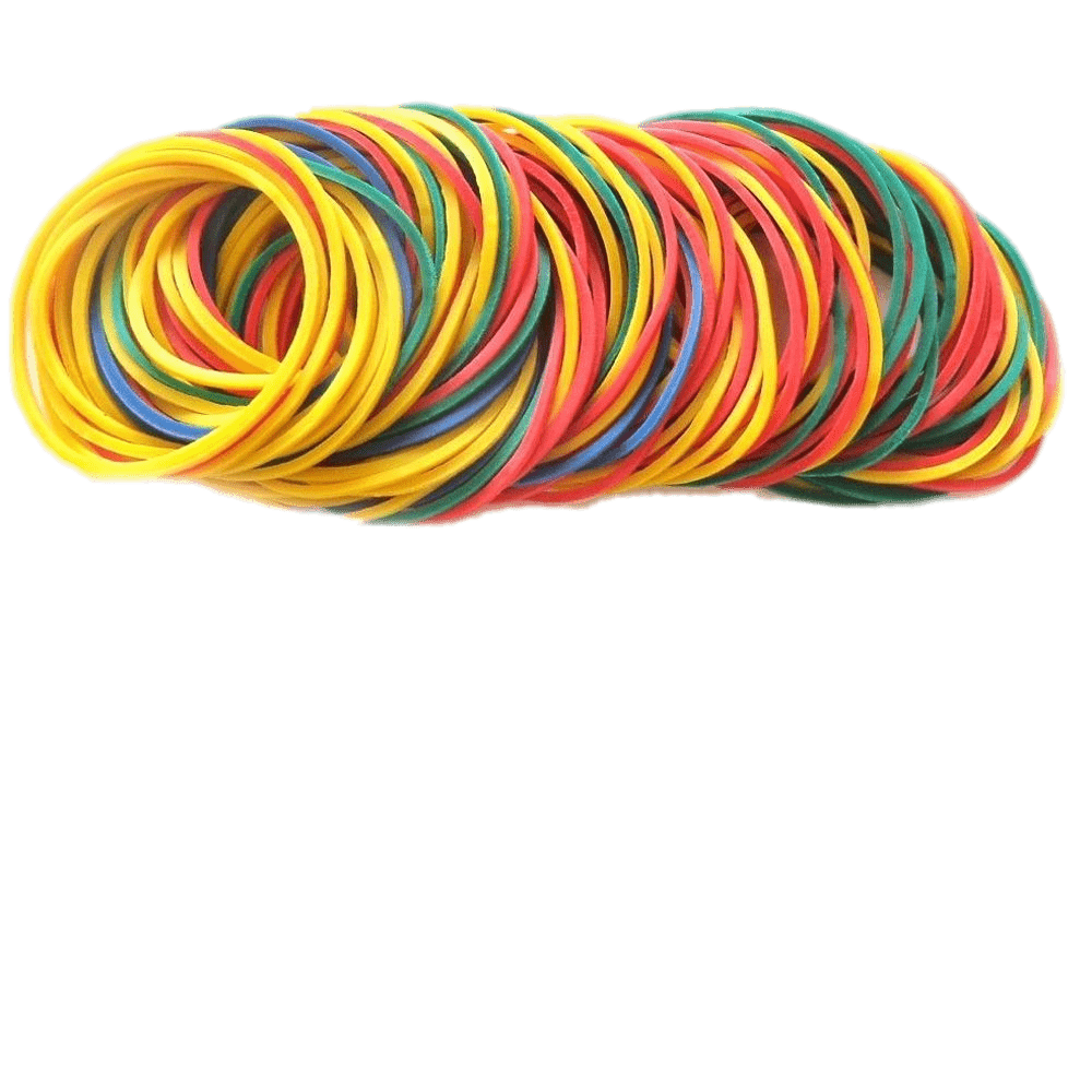 Coloured Rubber Bands