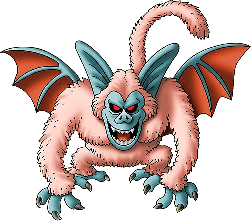 Dragon Quest (Dragon Warrior) character Batmandrill