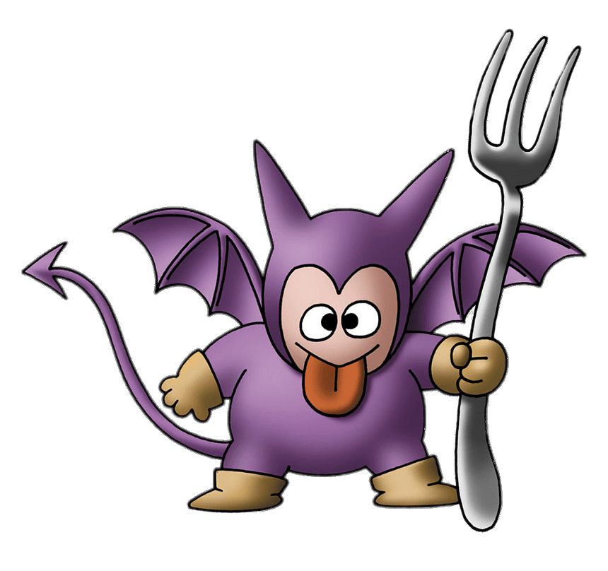 Dragon Quest (Dragon Warrior) Mini Demon