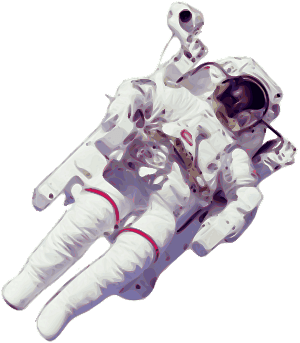 Astronaut on Space Walk