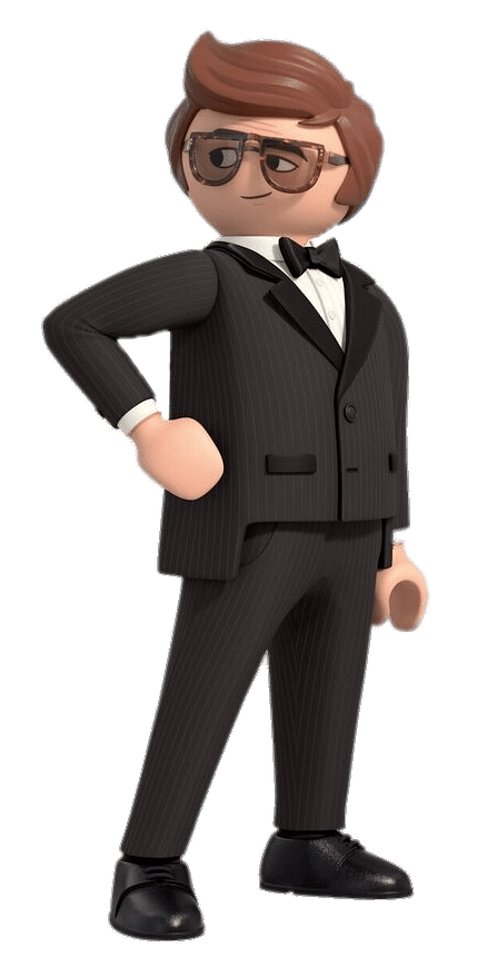 Playmobil Movie Character Rex Dasher the Secret Agent