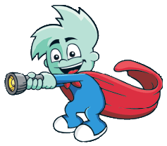 Pajama Sam Shining Flashlight