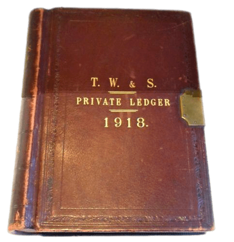 Ledger From 1918