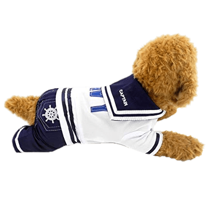 Captain Jumpsuit For Dogs