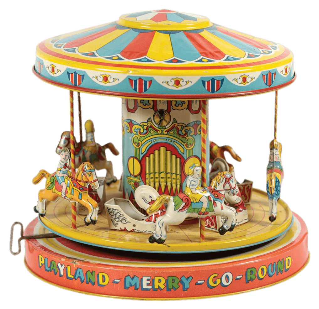 Vintage Toy Merry Go Round