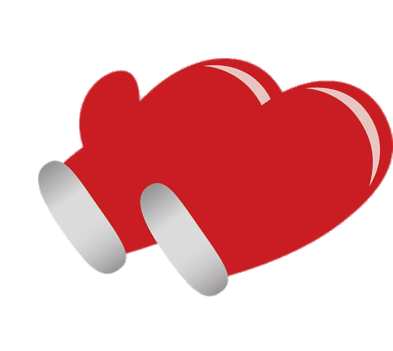 Red Mittens Illustration