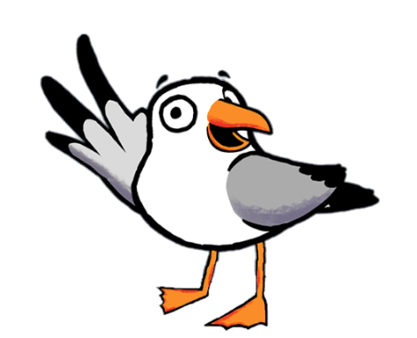 Toot Character Gus the Seagull