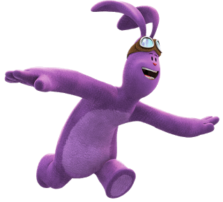 Mim-Mim Playing Aeroplane