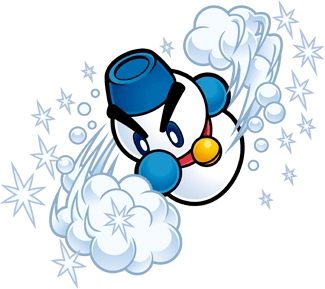 Kirby Chilly Making Snow