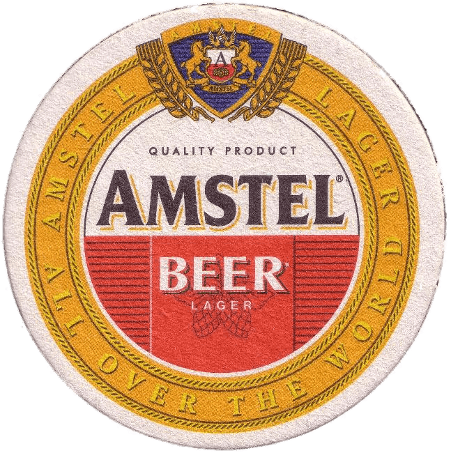 Amstel Beer Coaster