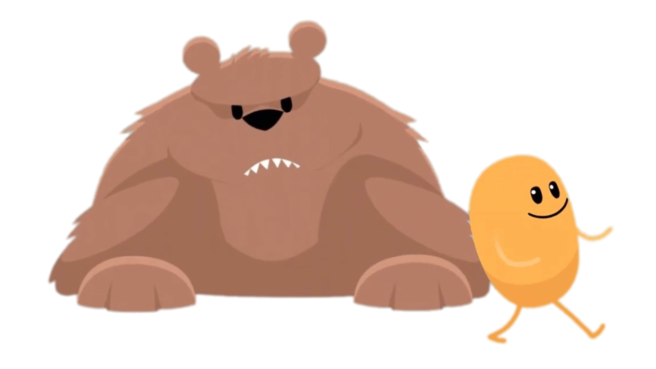 Hapless Parading In Front Of Bear