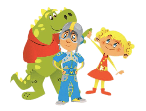 Kaatje, Kamiel and Victor Cartoon