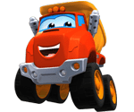 Chuck the Dump Truck Happy