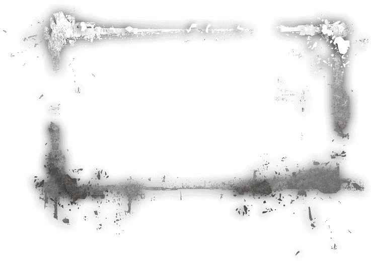 Silver Grey Grunge Frame