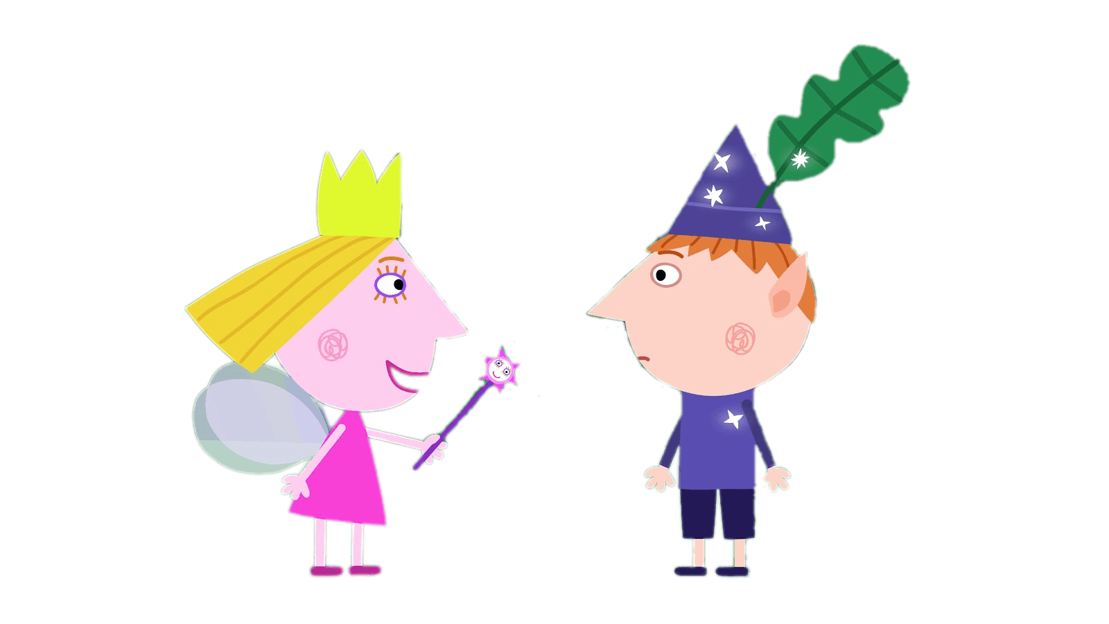 Holly Putting Spell on Ben