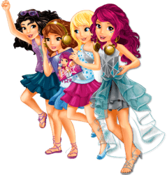 Lego Friends Partying