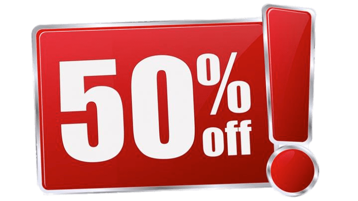 50% Discount