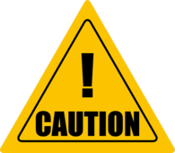 Triangular Caution Sign