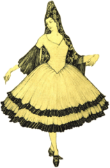 Beautiful Spanish Dancer