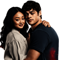 Noah Centineo and Lana Condor in To All the Boys I Loved Before