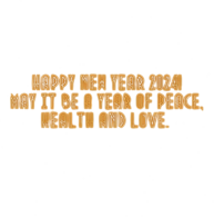 New Year 2024 Peace and Health