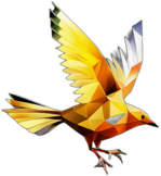 Golden Peace Dove, Shimmering, With A Silver Olive Branch., In The Style Of A Cartoon Animation Character - Full Body, Single View, No Shadow