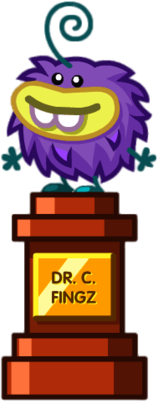 Dr. C. Fingz the Zoshling Statue