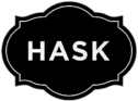 Hask logo black