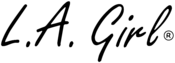 L.A. Girl logo black