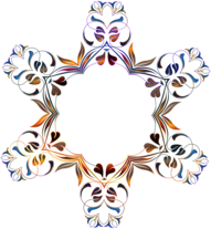 Chromatic Colourful Frame