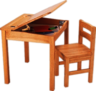 Little School Desk and Chair