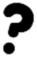 Black Bold Question Mark