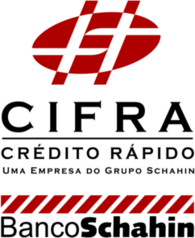 Logo Banco Cifra e Schahin