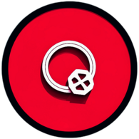 Games - Strategy, Minimalist App Icon - Circle Icon Bevel Border