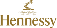 Hennessy Logo Gold