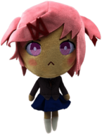 Doki Doki Literature Club Natsuki Plush Doll