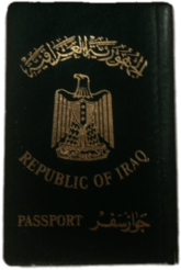 Passport of the Republic of Iraq