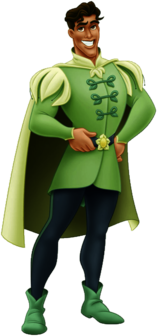 Prince Naveen Wearing Cape