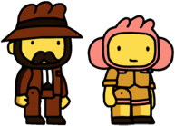 Scribblenauts Edgar and Julie