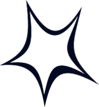 Star Shaped Speech Bubble