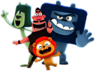 Grami's Circus Show Characters Waving