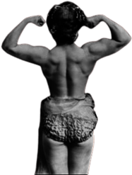 Charmion Strong Woman Back