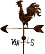 Weathercock Garden Decoration