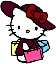 Hello Kitty Glamourous Shopper