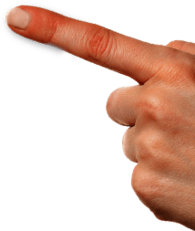 Finger Pointing Left From Right