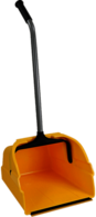 Yellow Plastic Dustpan With Long Handle