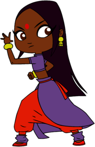 Sally Bollywood Ninja Move