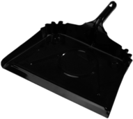 Black Metal Dustpan